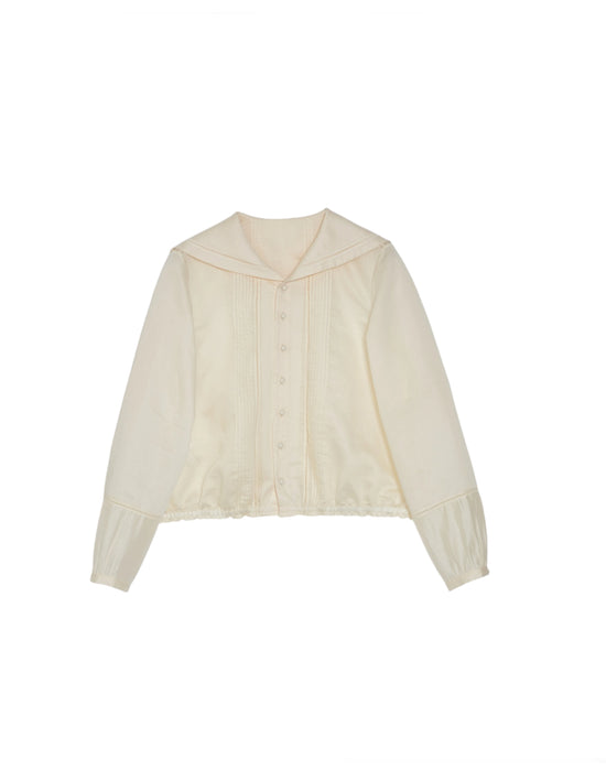 Renli Su Cream Rebecca Blouse - current season