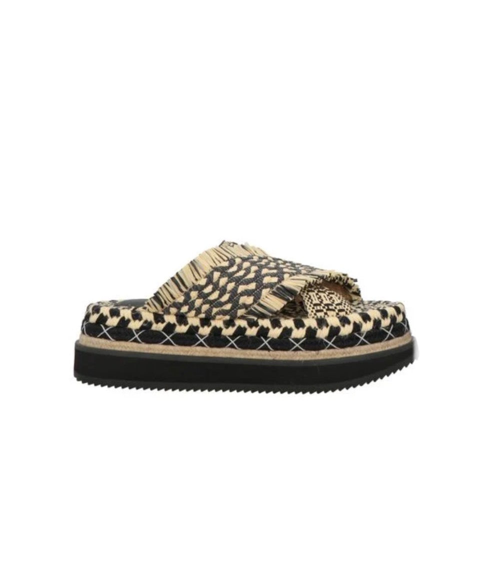 Farm Rio Woven Slides