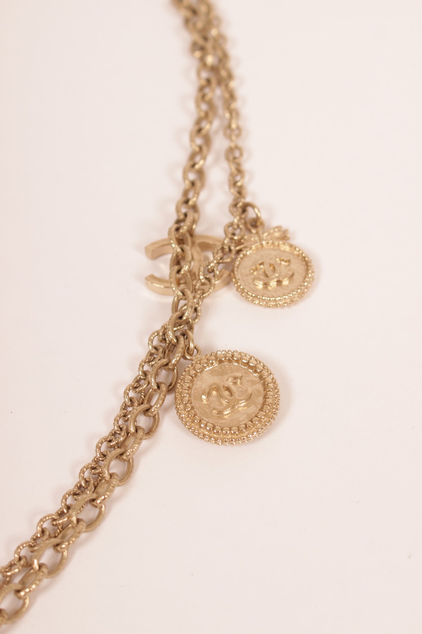 Chanel 100th Anniversary Coin Necklace