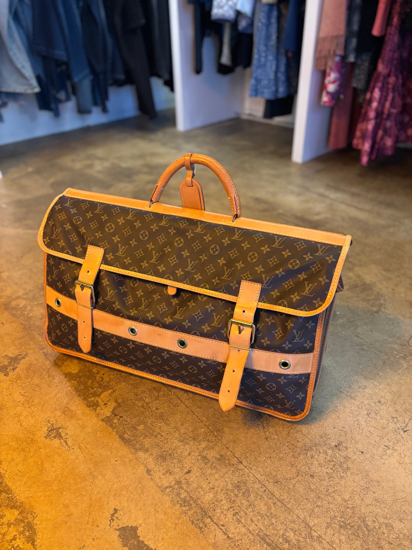 Vintage Louis Vuitton Hunting Travel Bag