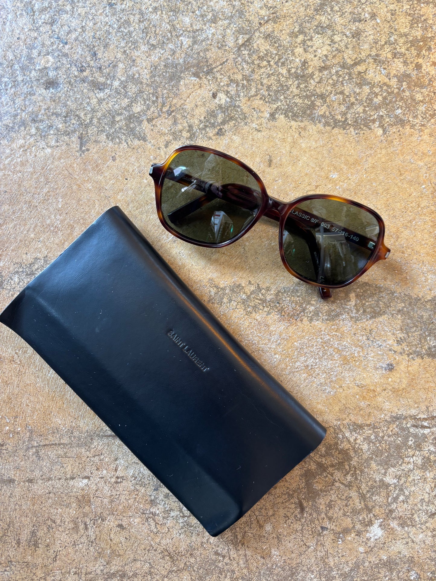 Saint Laurent Tortoiseshell Sunglasses