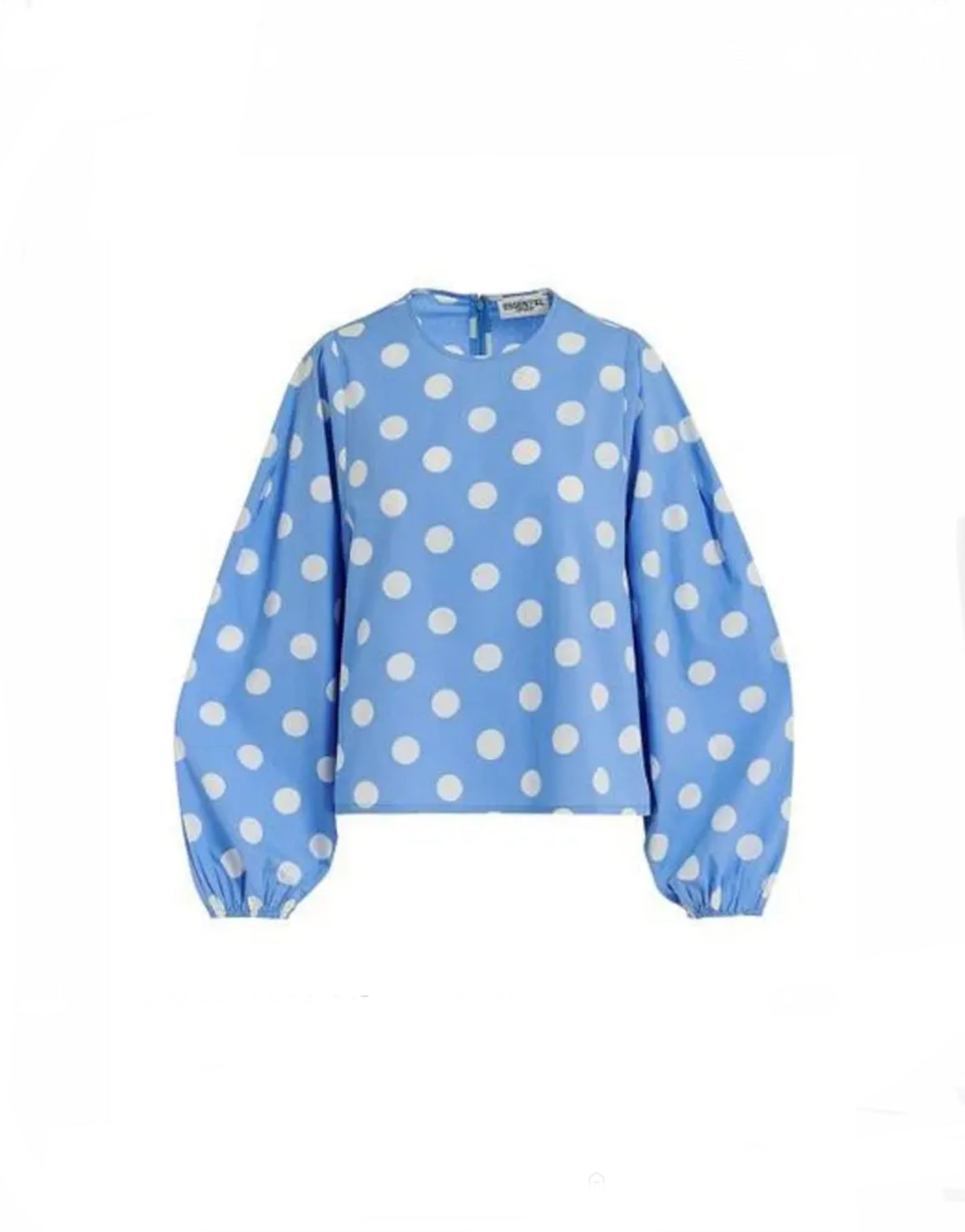Essentiel Antwerp Polka Dot Cotton Top