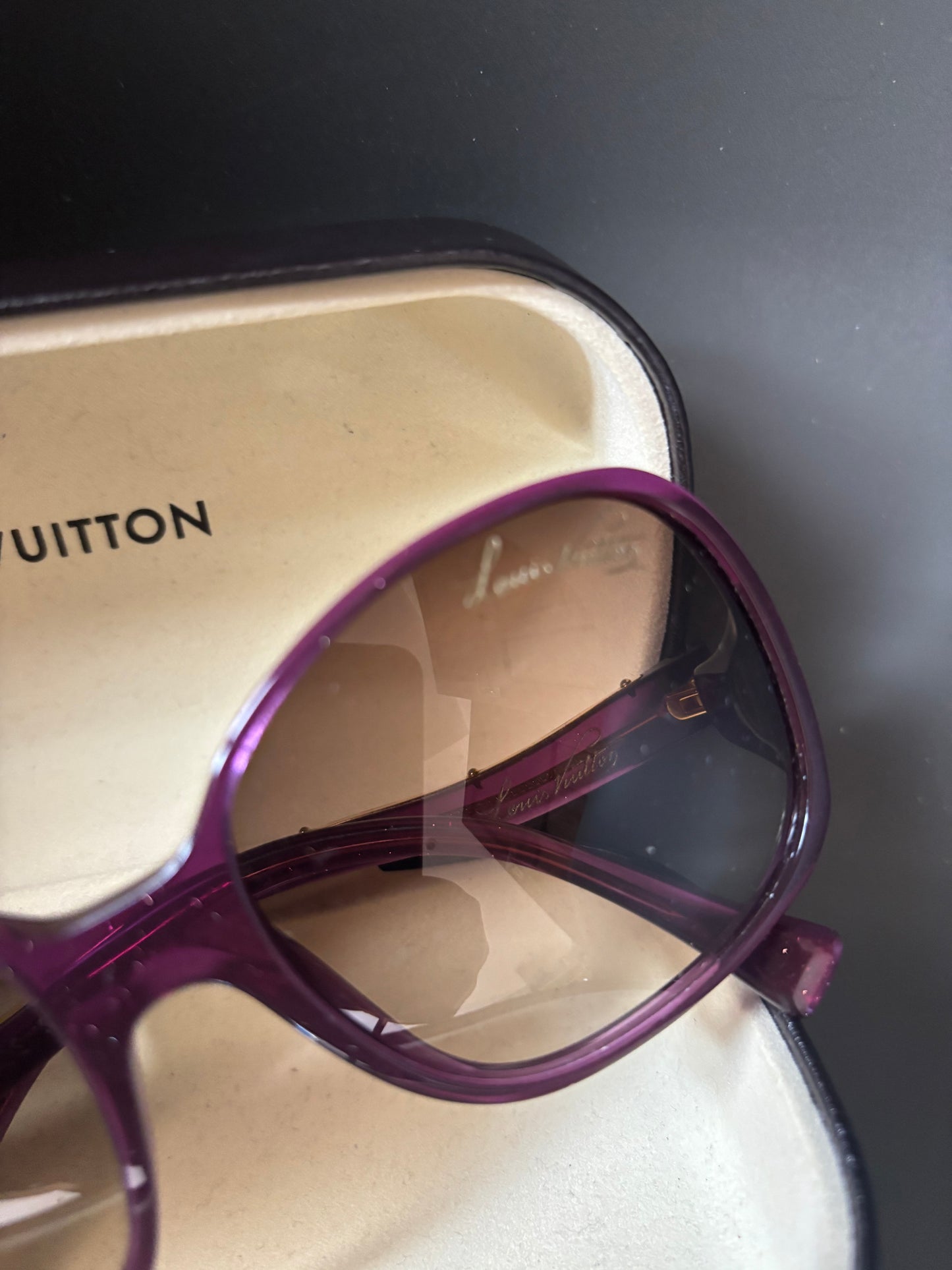 Louis Vuitton Glitter Sunglasses