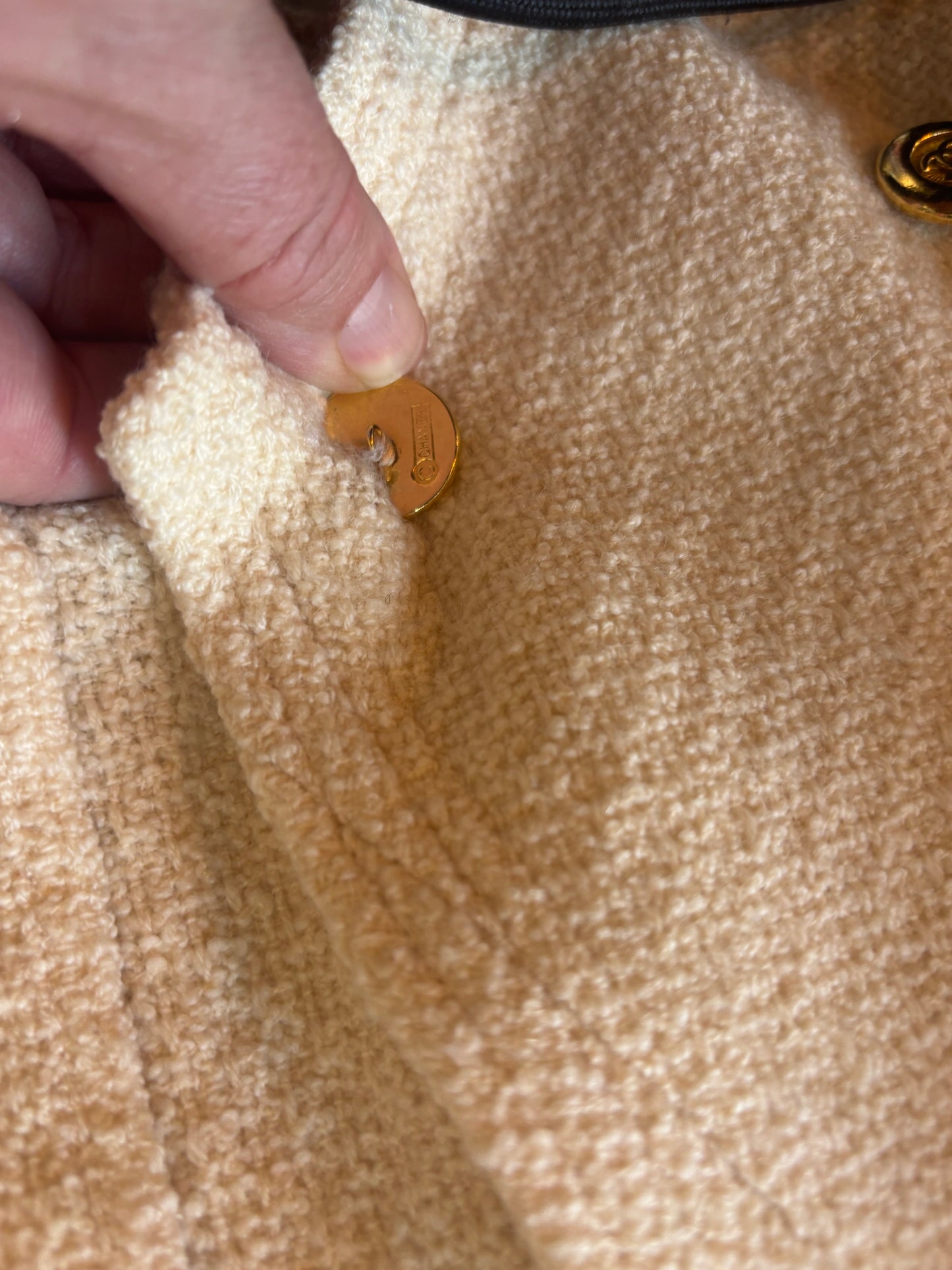 Vintage Chanel Cream Blazer