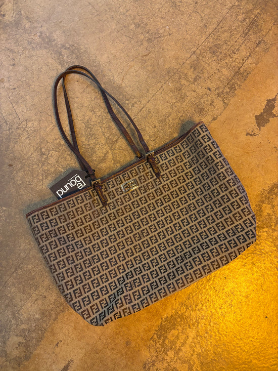 Fendi Zucchino Vintage Tote