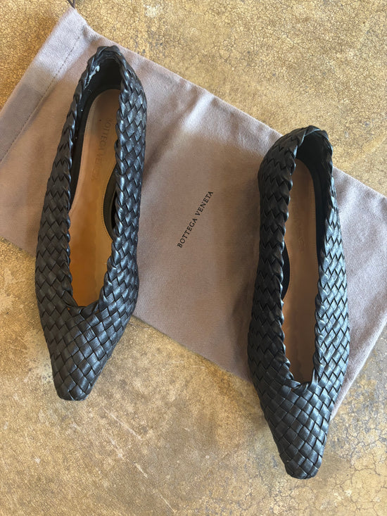 Bottega Veneta Woven Flats
