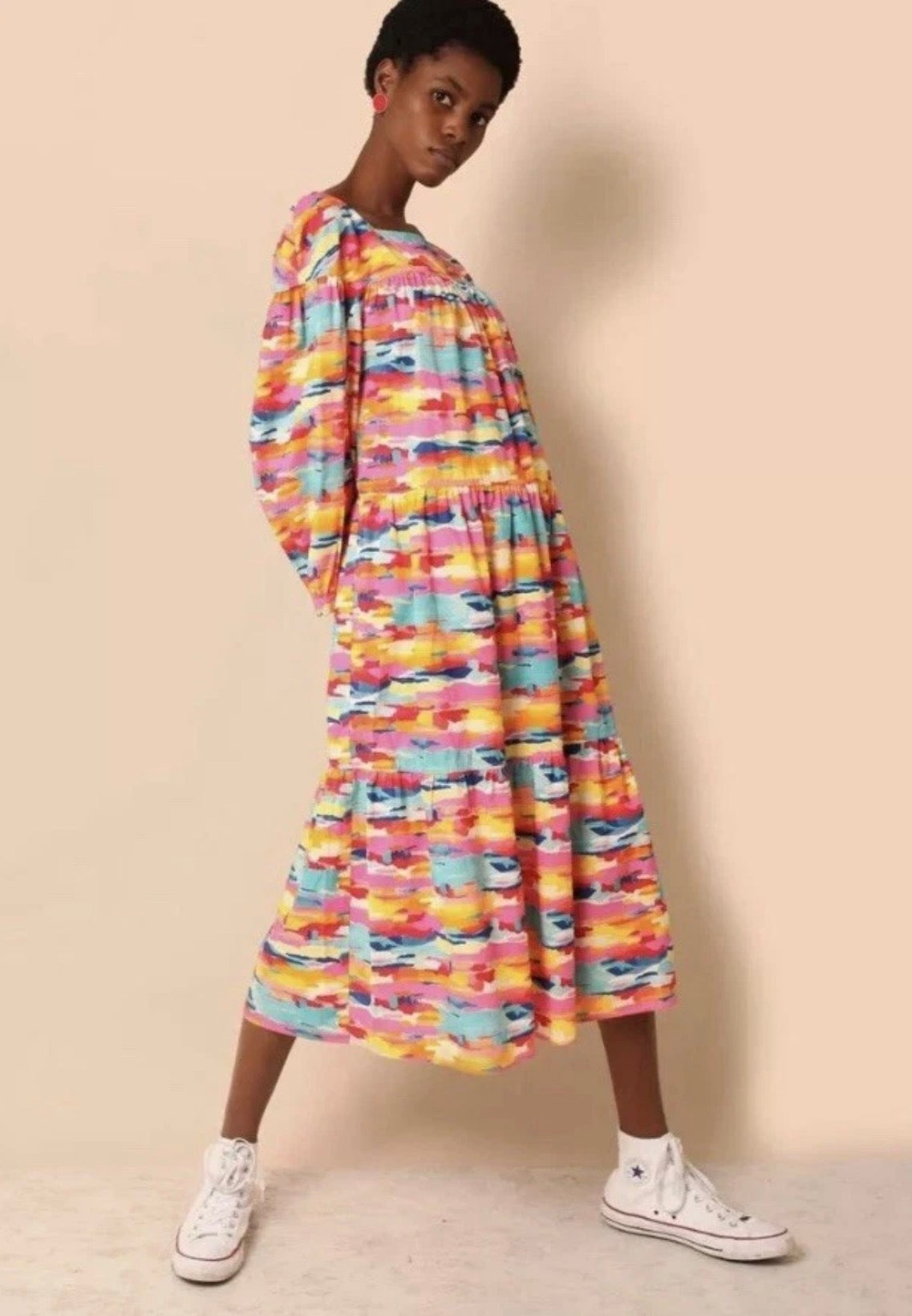L.F. Markey Colourful Cotton Dress