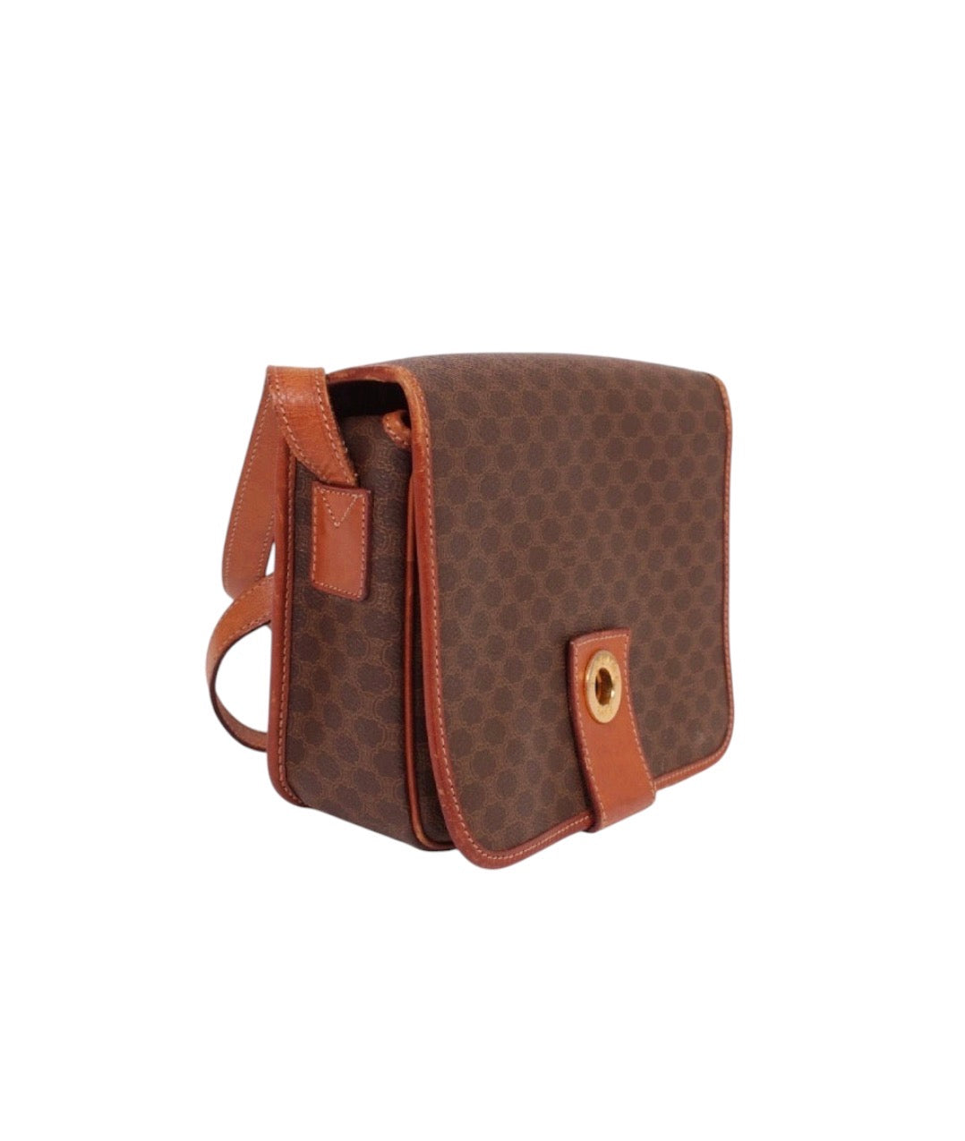 Vintage Celine Macadam Crossbody Bag