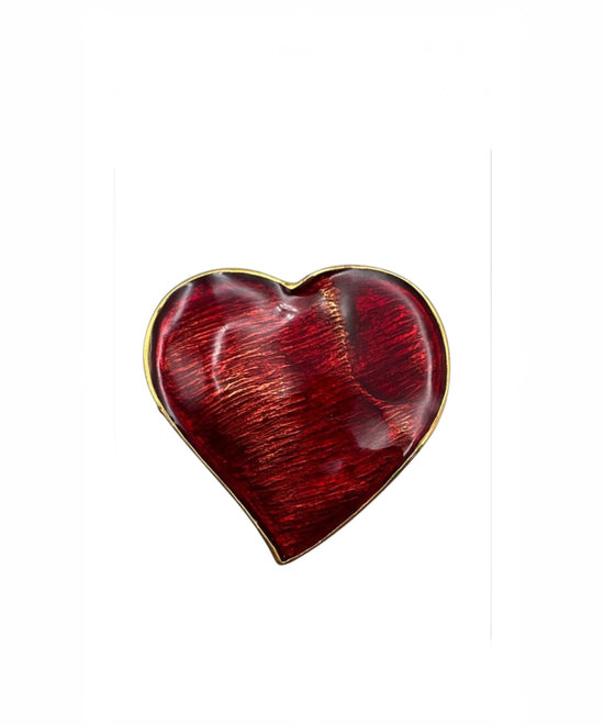 Vintage YSL Heart Brooch/Pendant