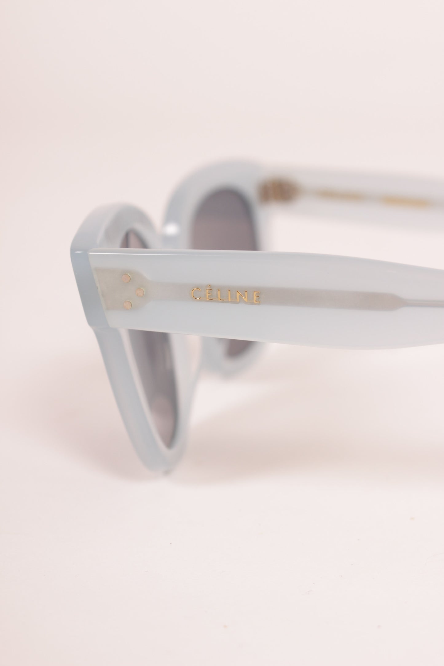 Celine Pale Blue Acetate Sunglasses