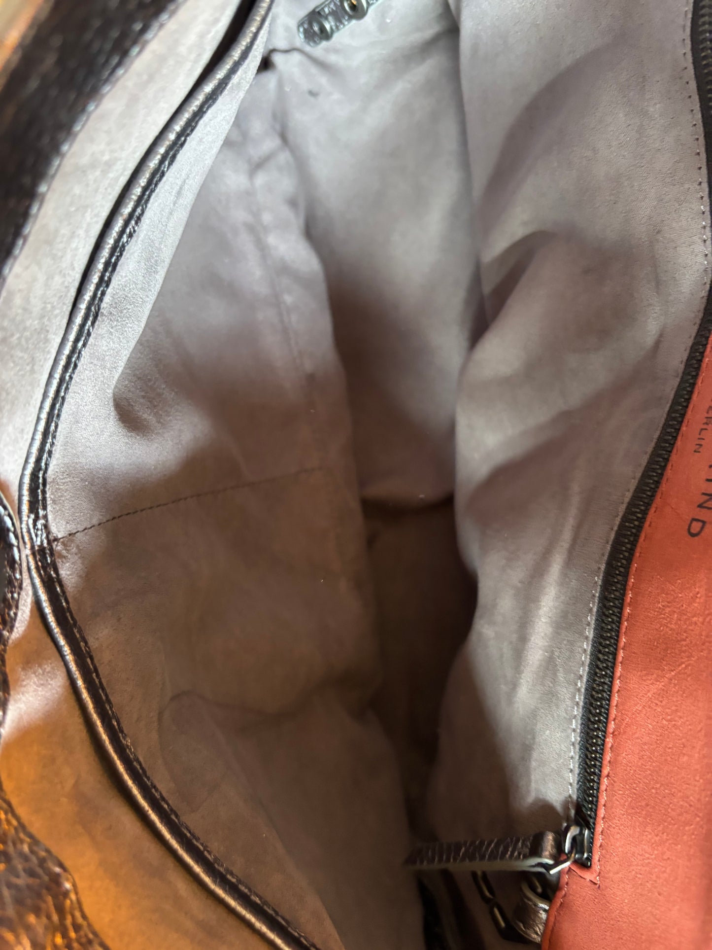 Liebskind Metallic Leather Bag