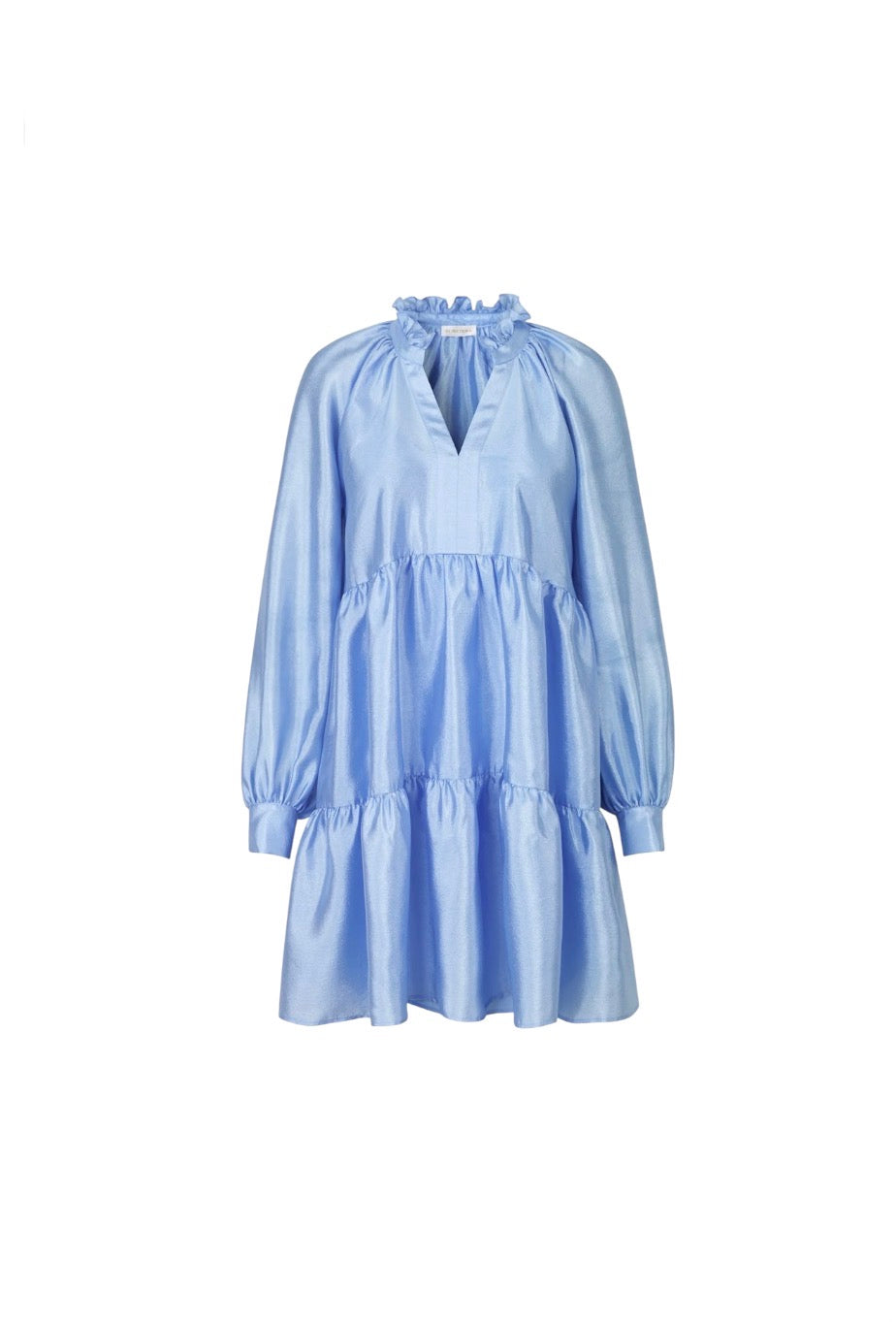 Stine Goya Blue Tiered Dress