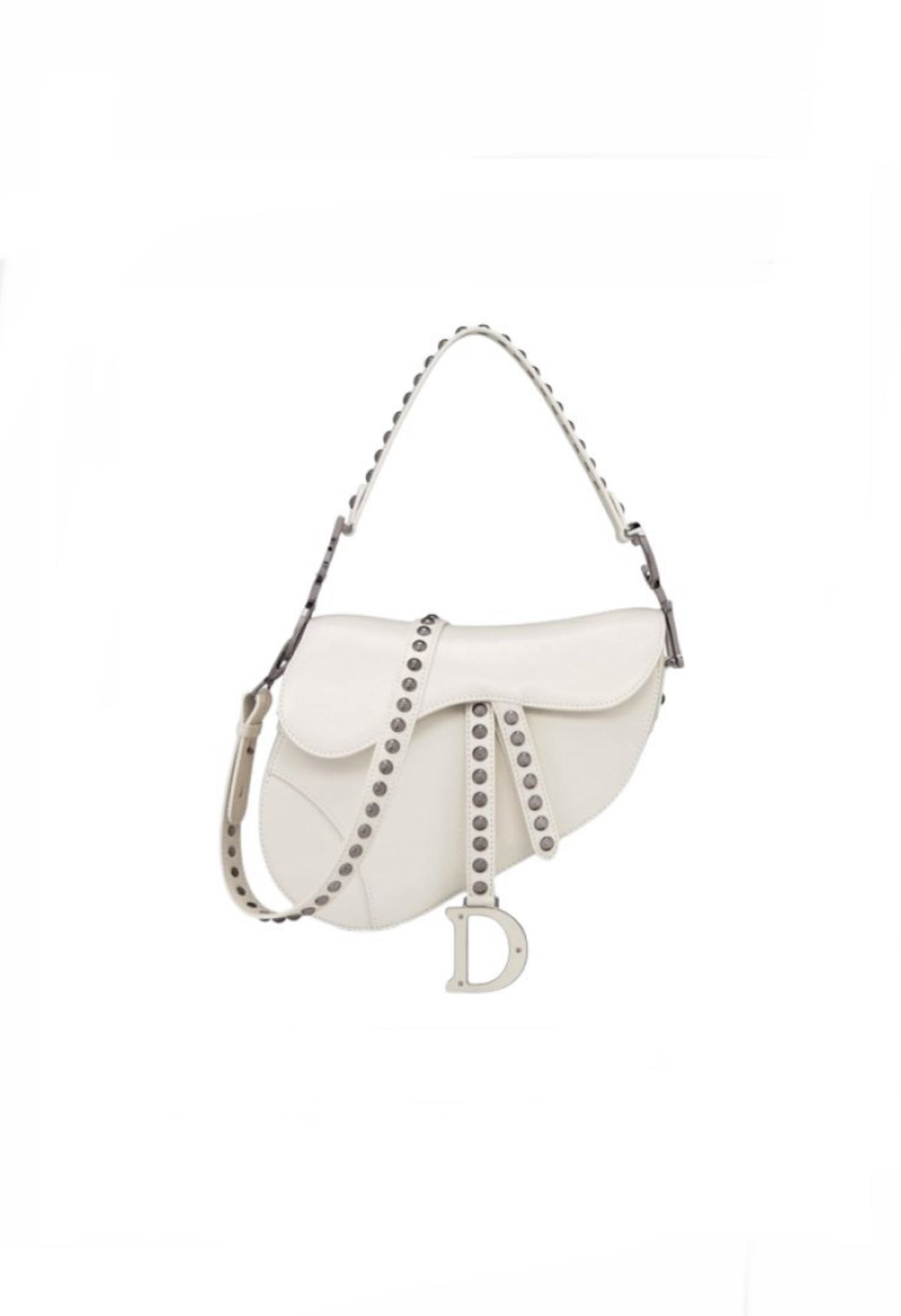 Dior 2022 Studded Saddle Bag