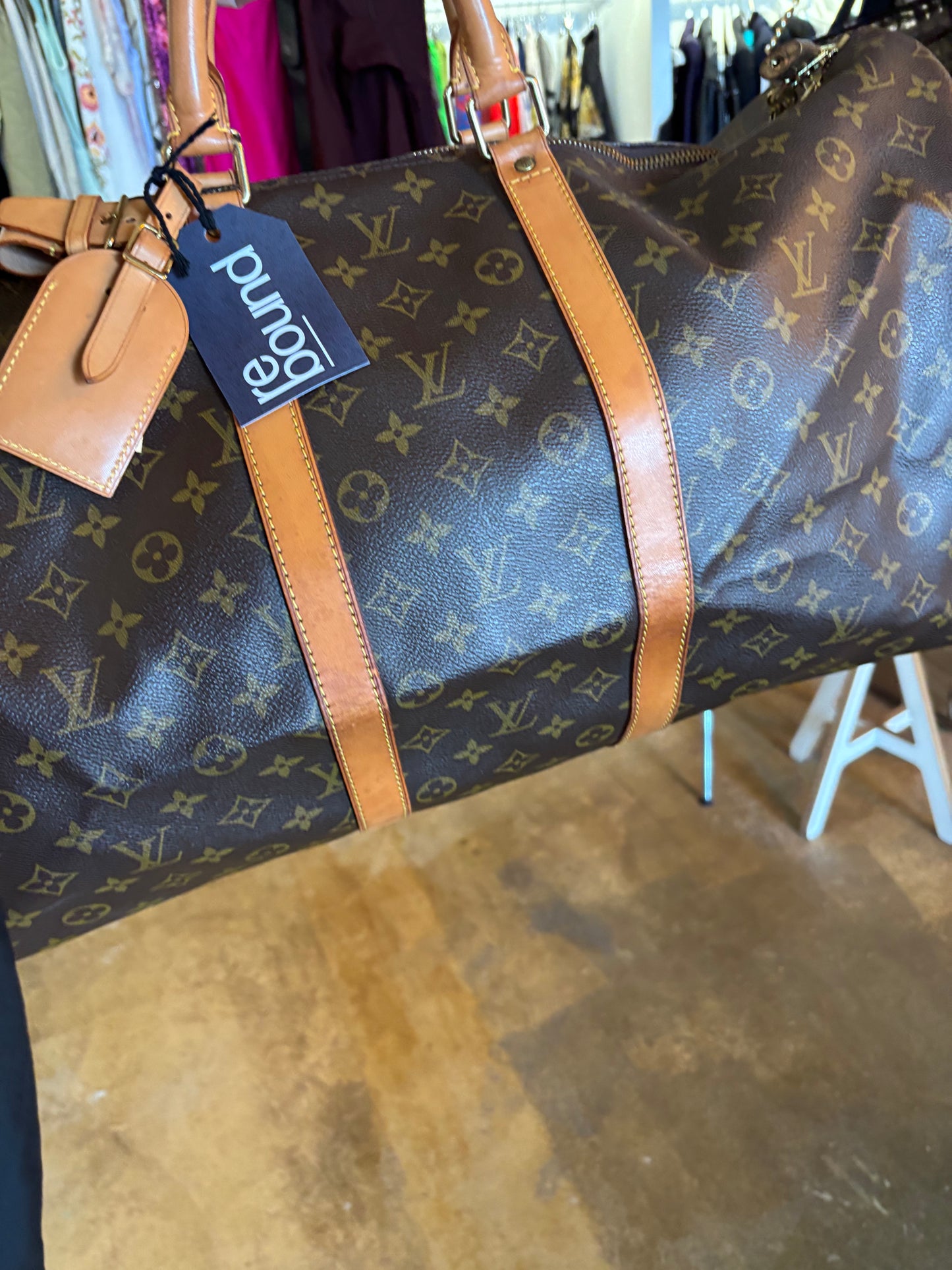 Louis Vuitton Speedy 55 Travel Bag