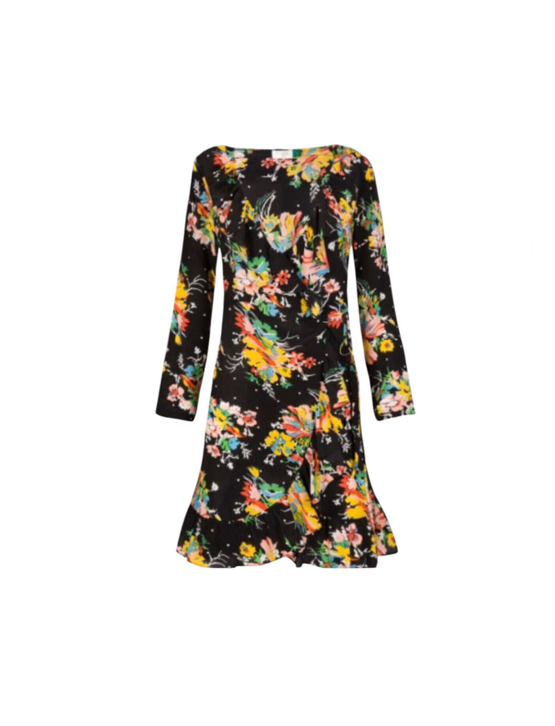 Rixo Floral Wrap Dress