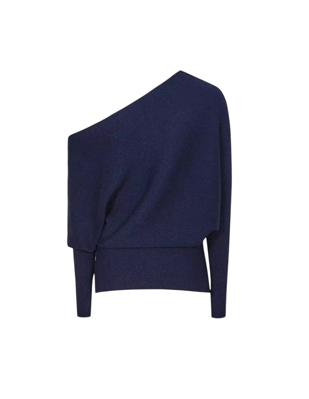 Reiss Navy Metallic Sweater