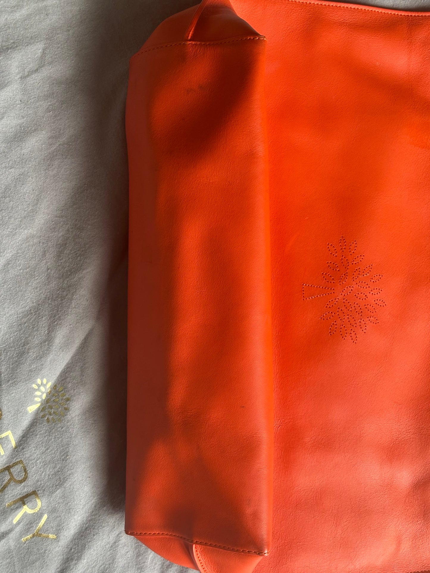 Mulberry Orange Bloom Tote