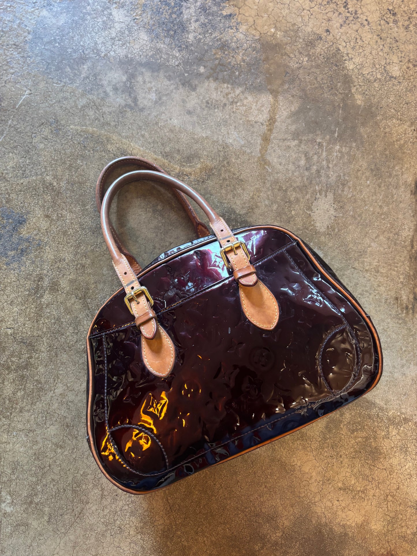 Louis Vuitton Amarante Mongram Summit Drive Bag