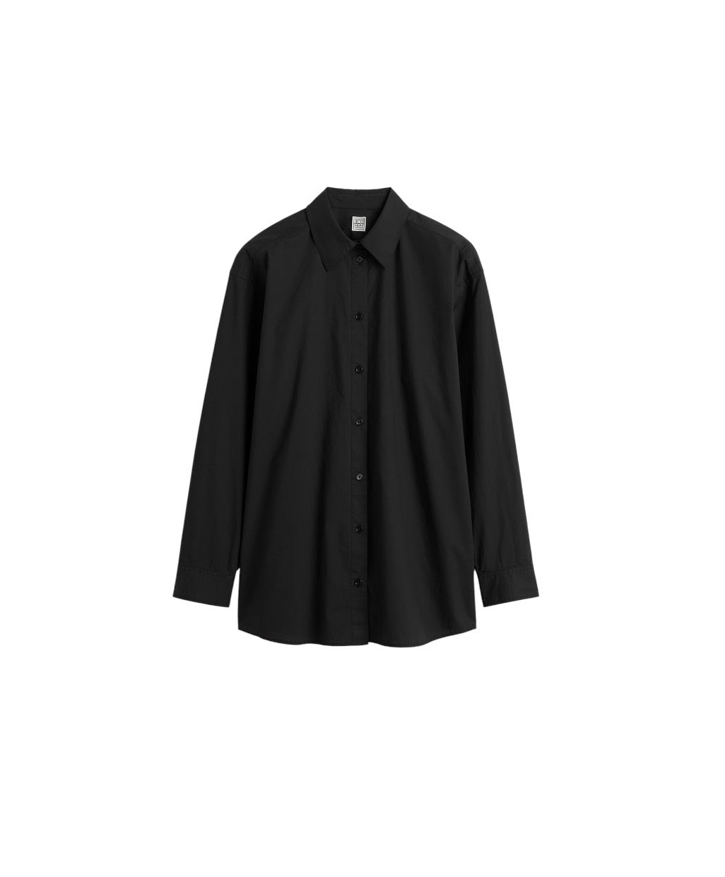 Toteme Classic Black Cotton Shirt