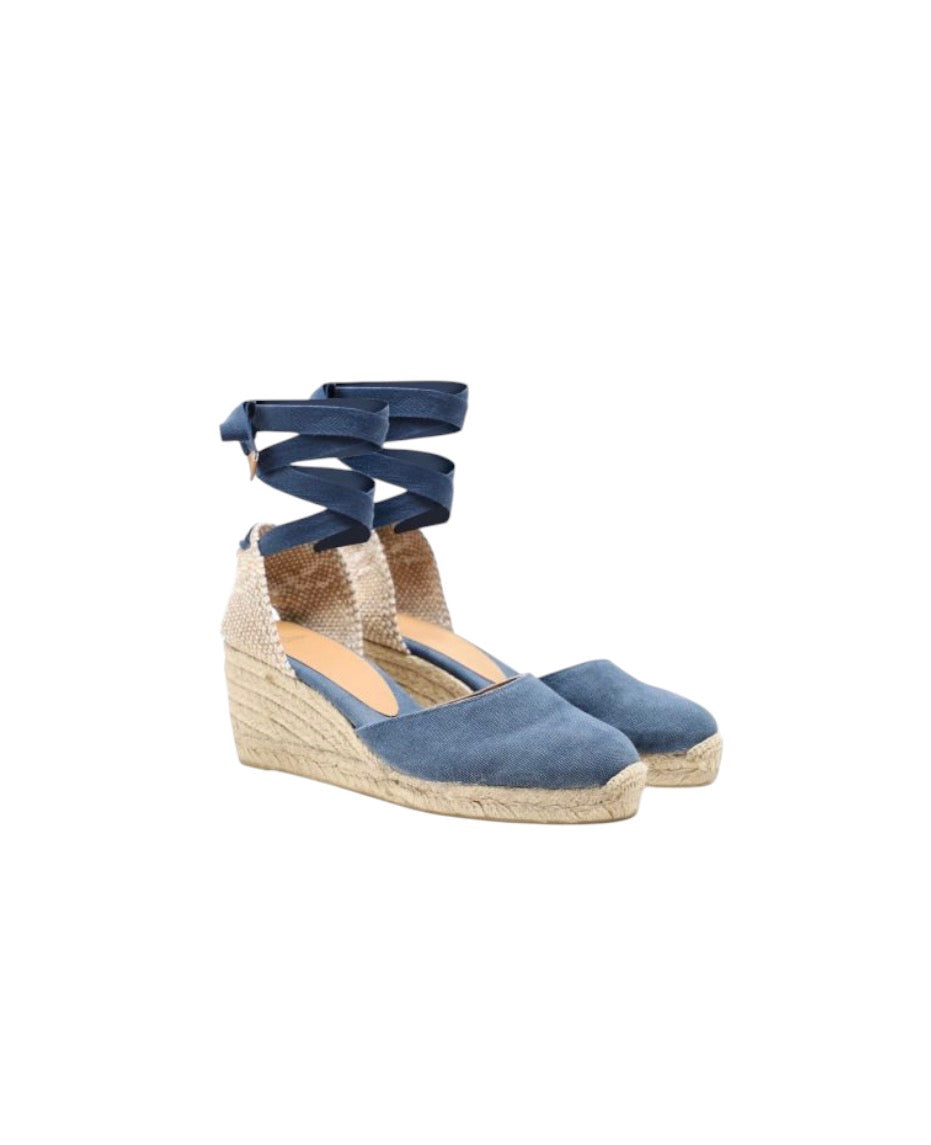 Castaner Blue Wedges - new