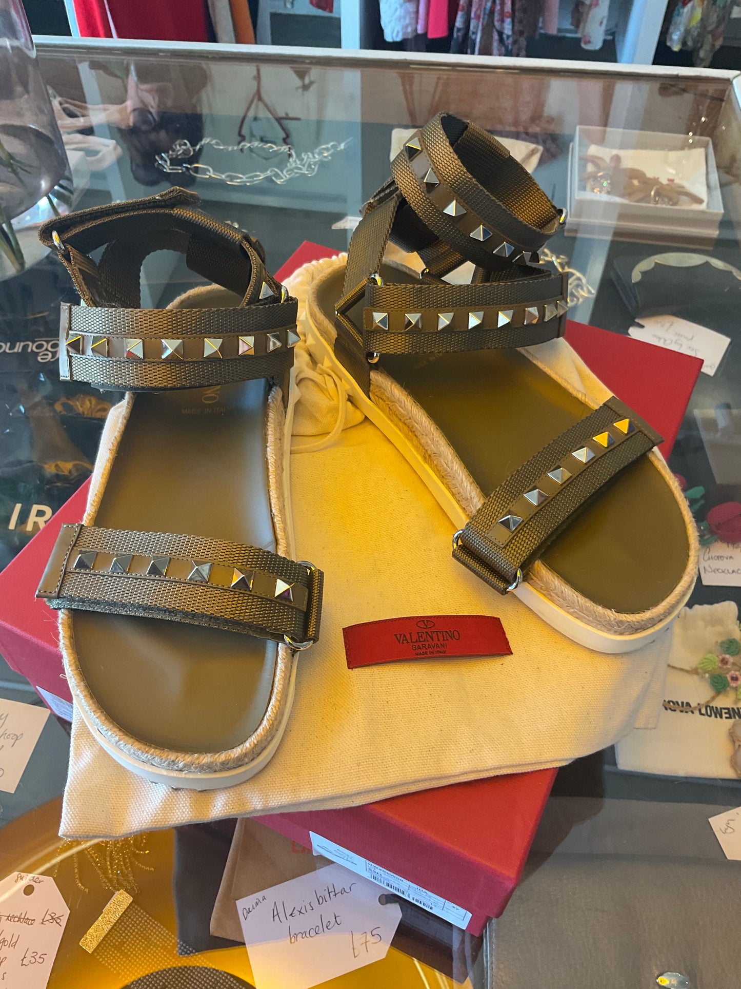 Valentino Rockstud Sandals