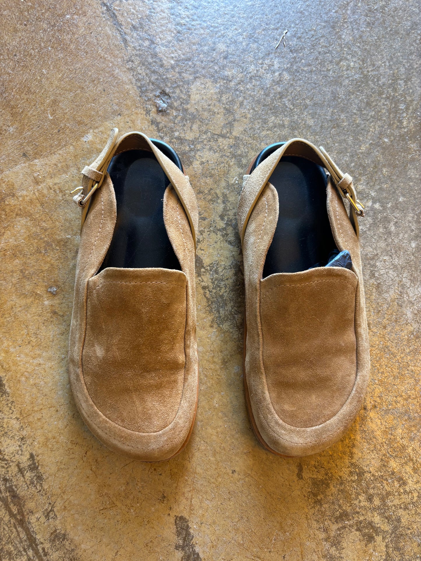 Me+Em Suede Sling Backs