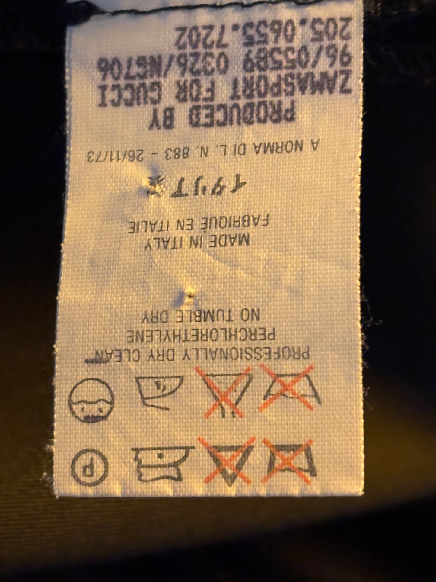 Tom Ford For Gucci Black Maxi Skirt