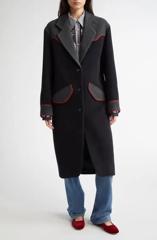 Molly Goddard Charlie Wool Coat
