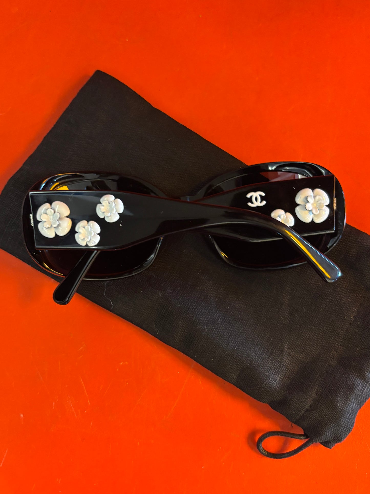 Chanel Camellia Sunglasses