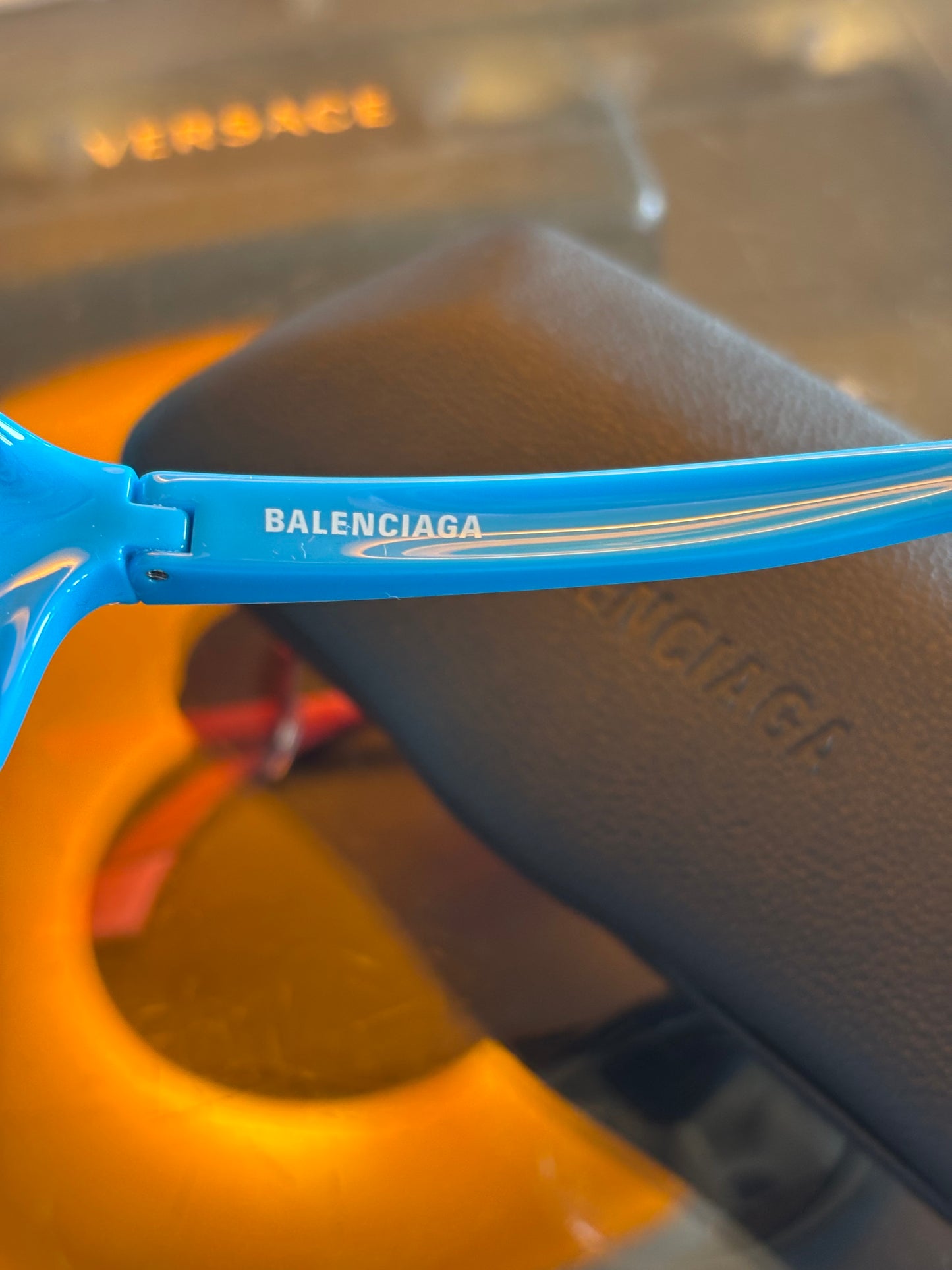 Balenciaga Blue Cats eye Sunglasses