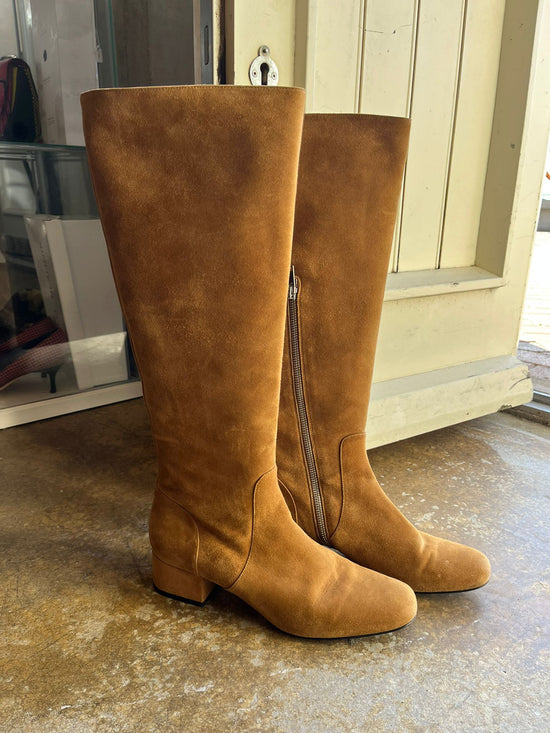 Saint Laurent Suede Boots