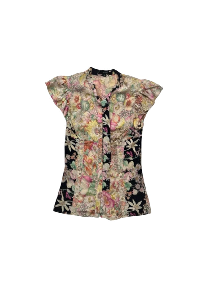 Gucci Silk Floral Blouses