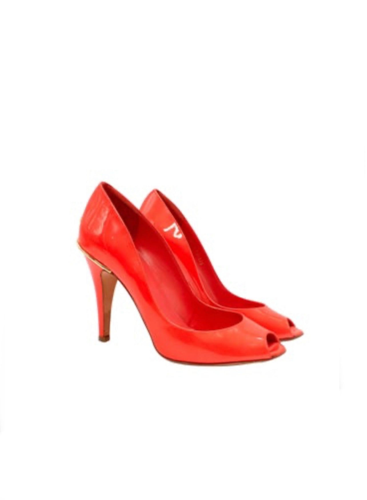 Load image into Gallery viewer, Chanel Coral Heels 2008 Cruise Collection
