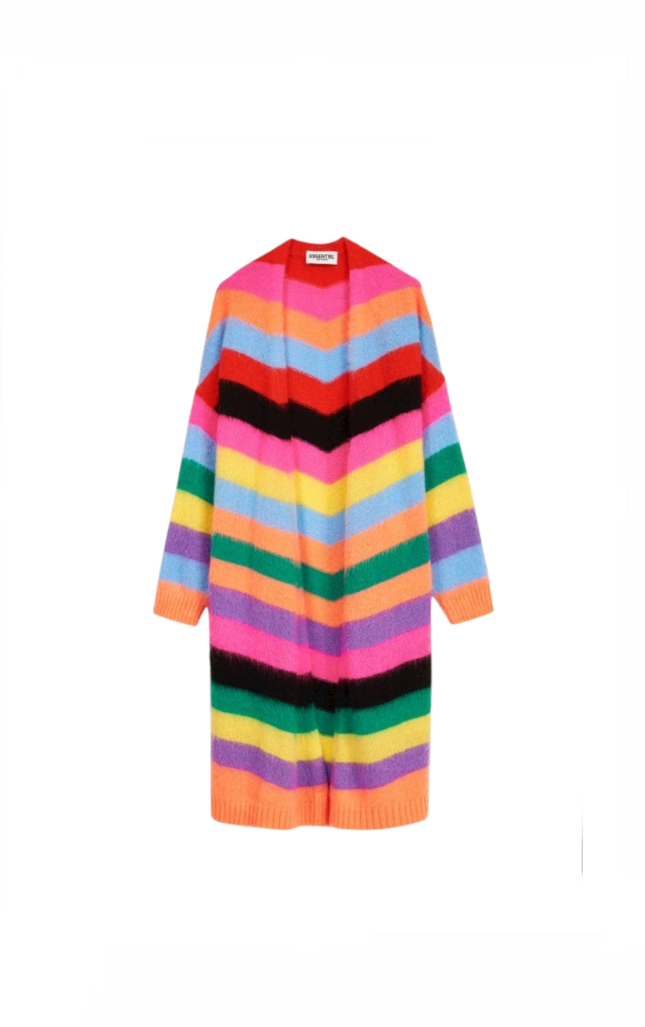 Essentiel Antwerp Striped Long Cardigan
