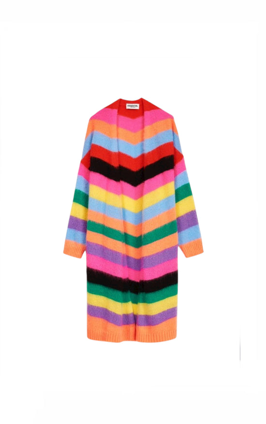 Essentiel Antwerp Striped Long Cardigan