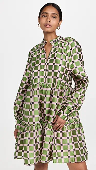 Stine Goya Checked Dress