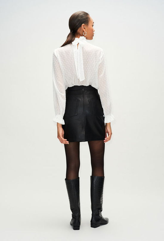Claudie Pierlot Black Leather Skirt - nwt