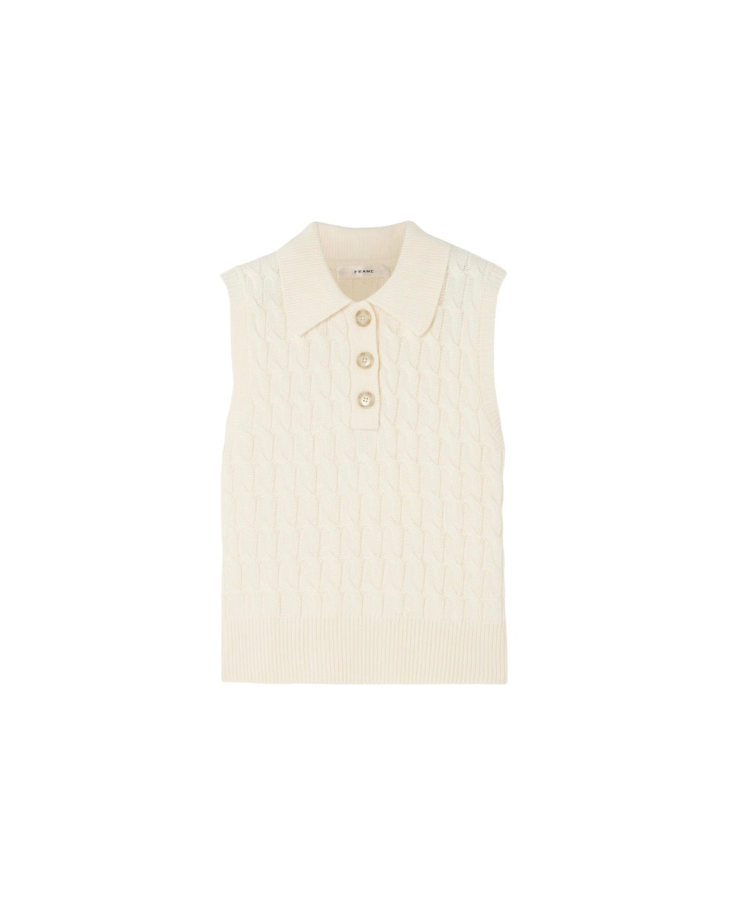 Frame Cable Knit Tank