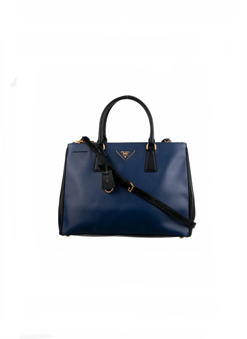 Prada Saffiano Galleria Double Zip Tote