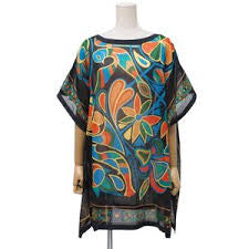 Vintage Hermes Cotton Folklore Top