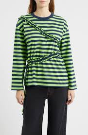 Damson Madder Striped T