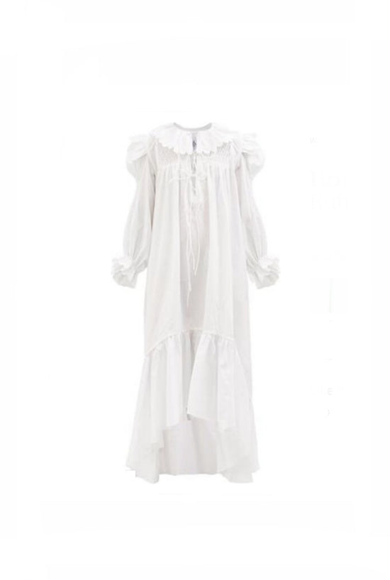 Horror Vacui White Dress