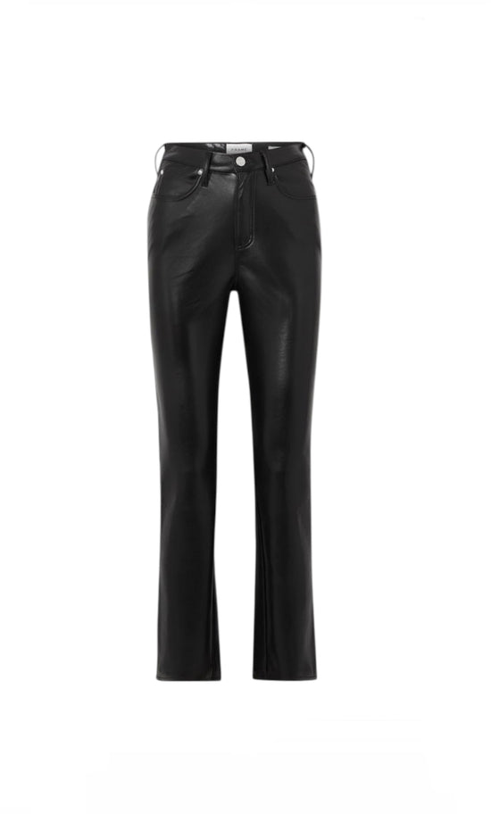 Frame High n Tight Recycled Leather Jeans
