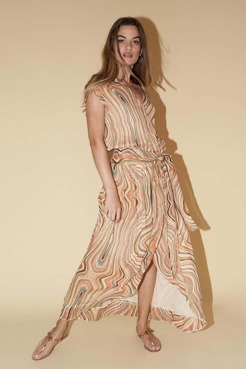 Mos Mosh Alexa Swirl Dress