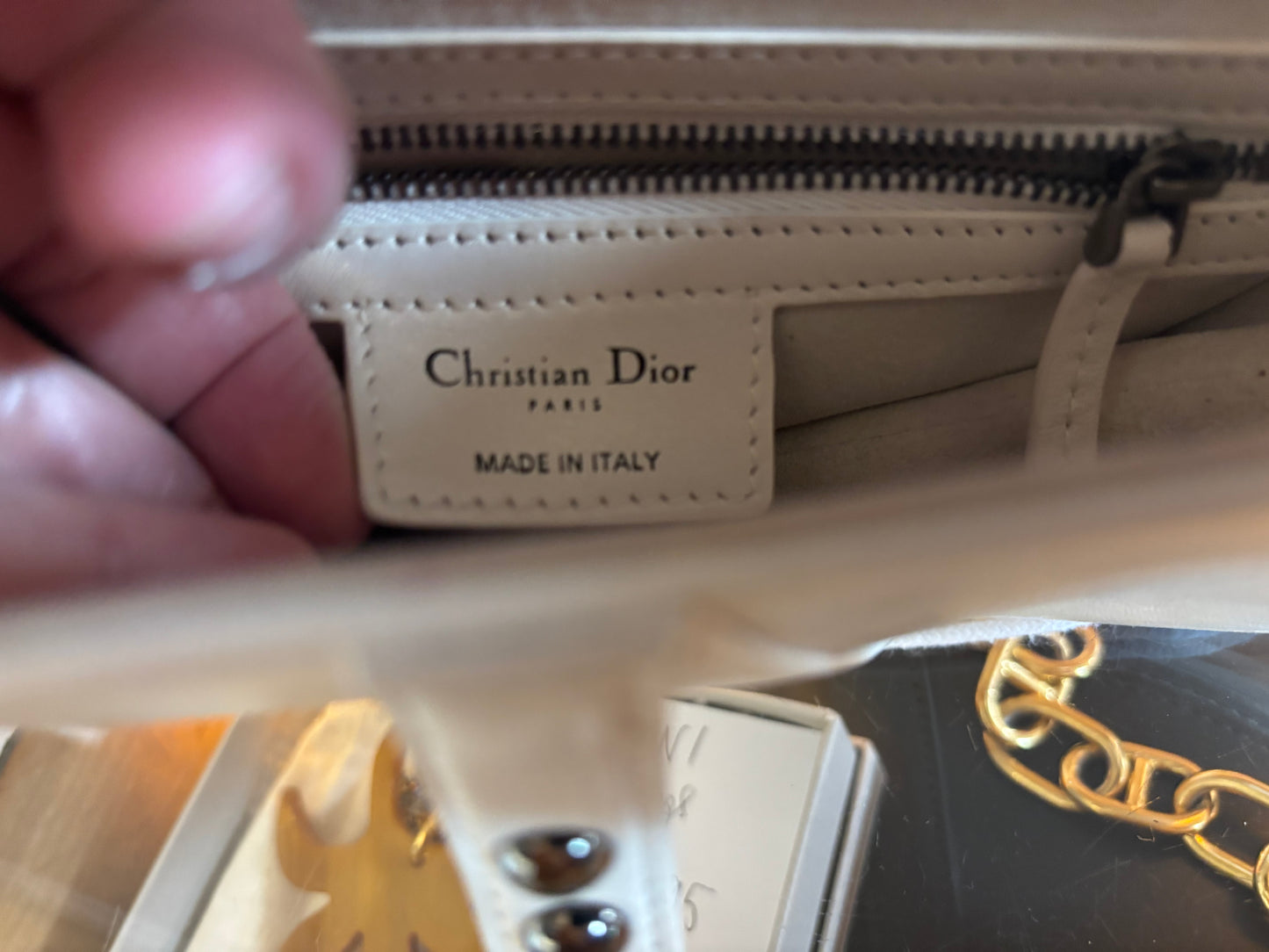 Dior 2022 Studded Saddle Bag