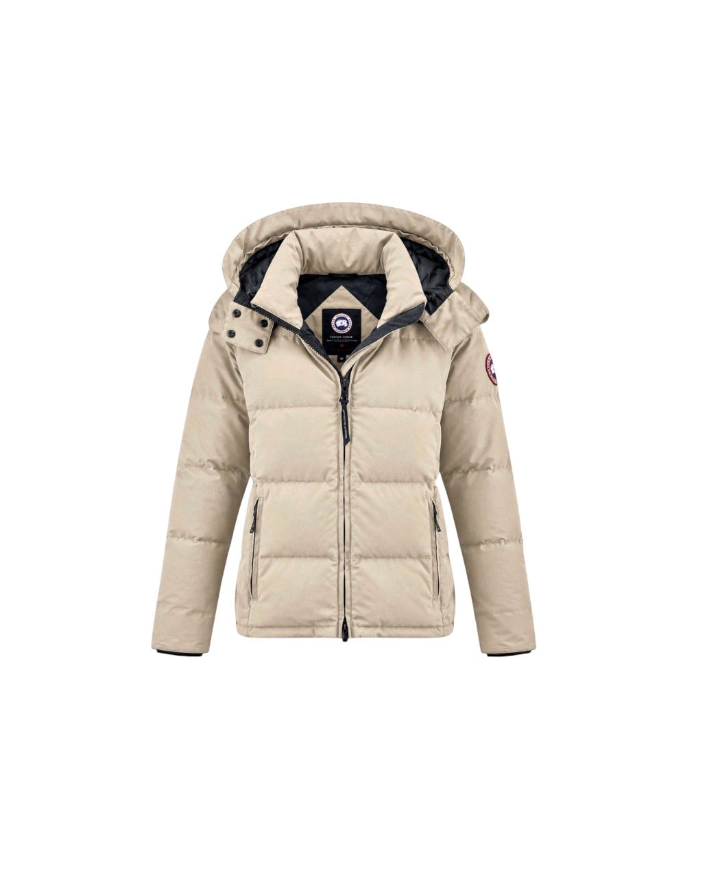Canada Goose Beige Down Jacket