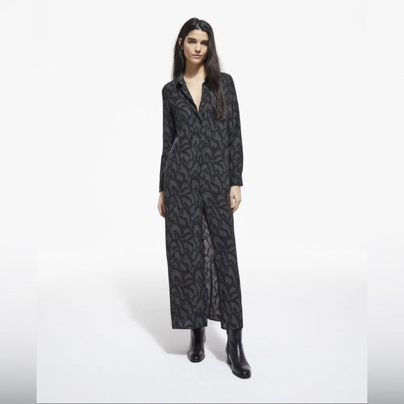 The Kooples Silk Feather Dress