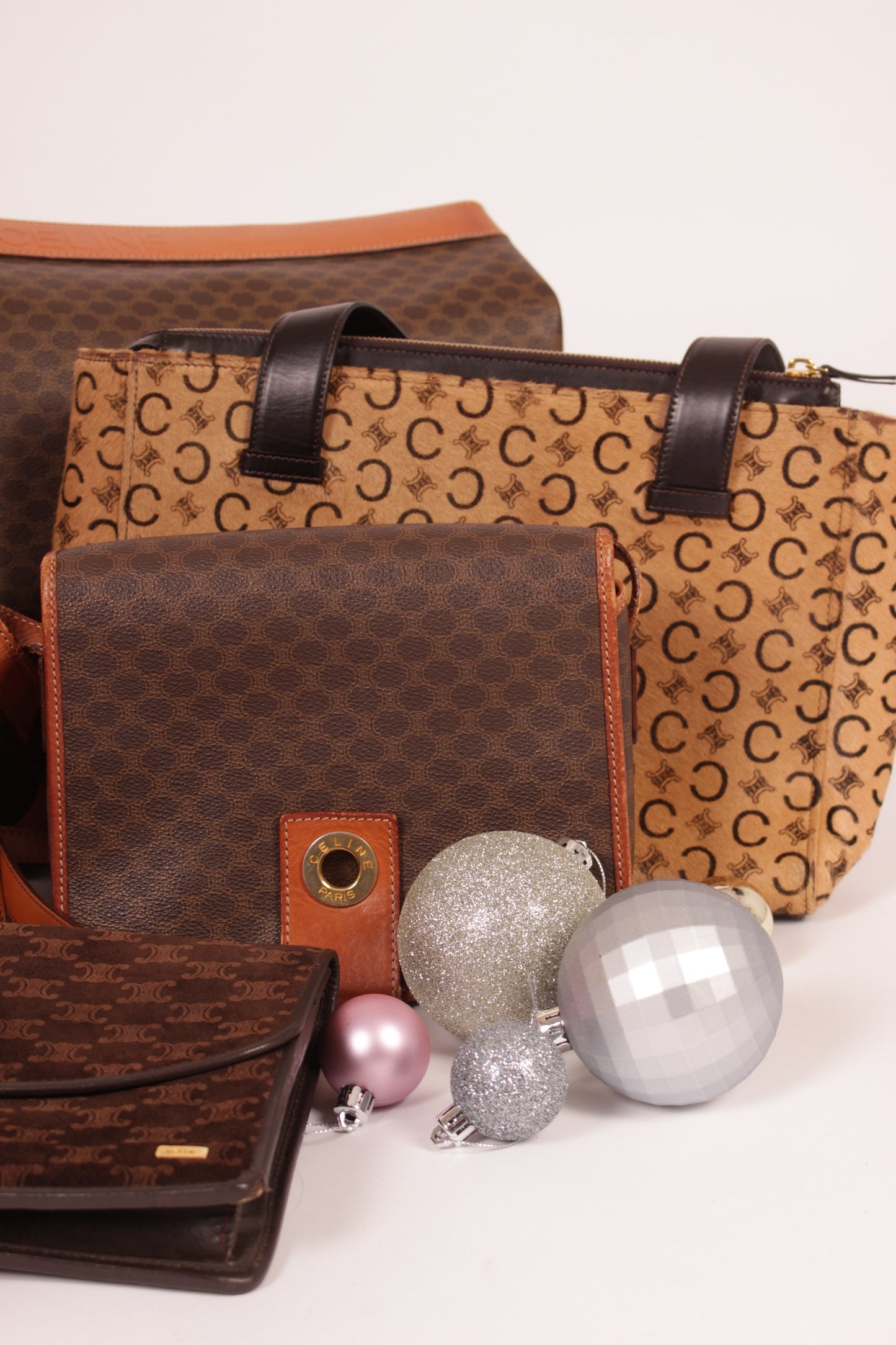 Vintage Celine Crossbody (Circle Gold Logo)