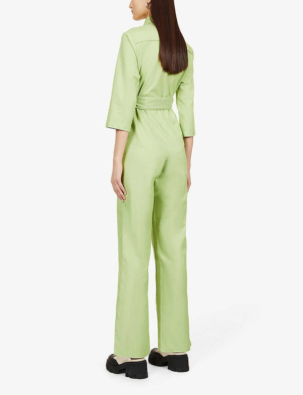 House of Sunny Green Jumpsuit