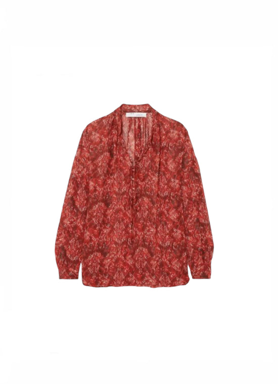 Iro Oversized Chiffon Blouse